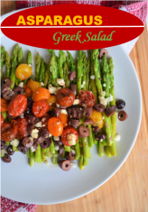 Asparagus Greek Salad