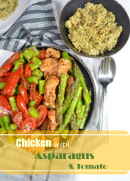 Chicken with Asparagus and Tomato