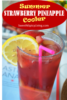 Strawberry Pineapple Cooler 1