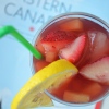 Strawberry Pineapple Ice Tea Cooler