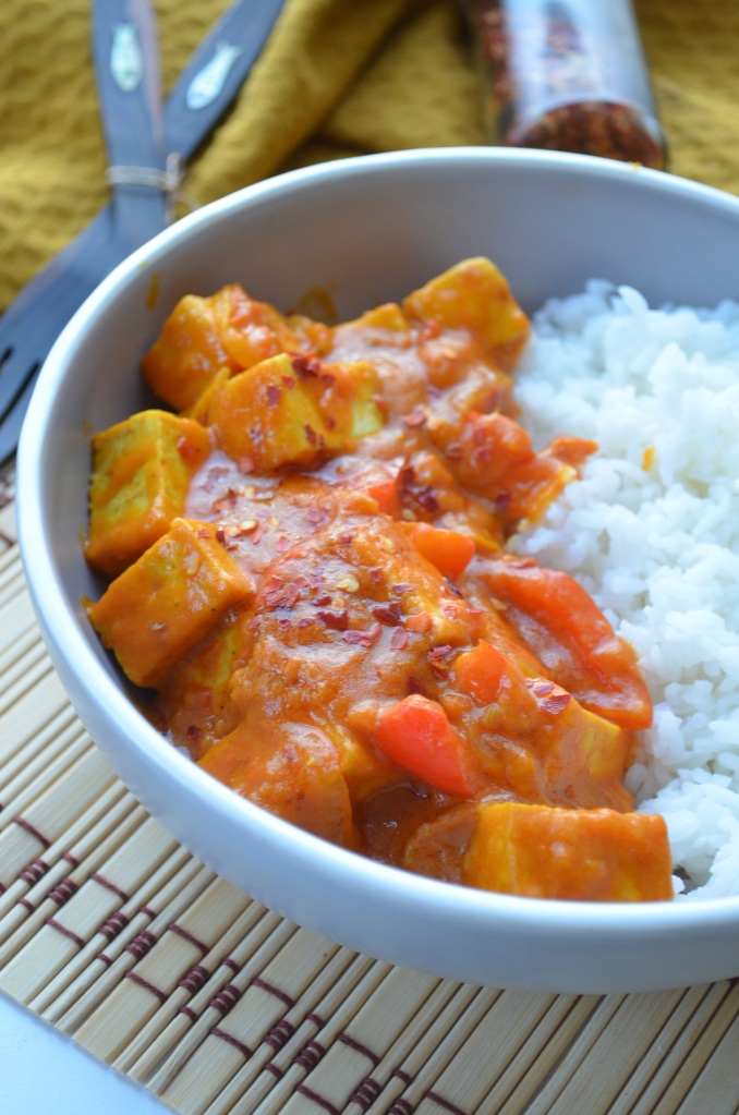 Meat Free Monday: Creamy Tofu Curry in Coconut Sauce