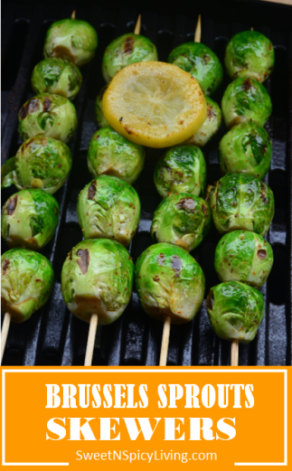 Brussels Sprout Skewers