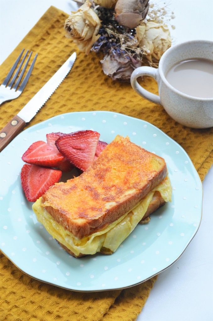 French Toast Sandwich Omelette