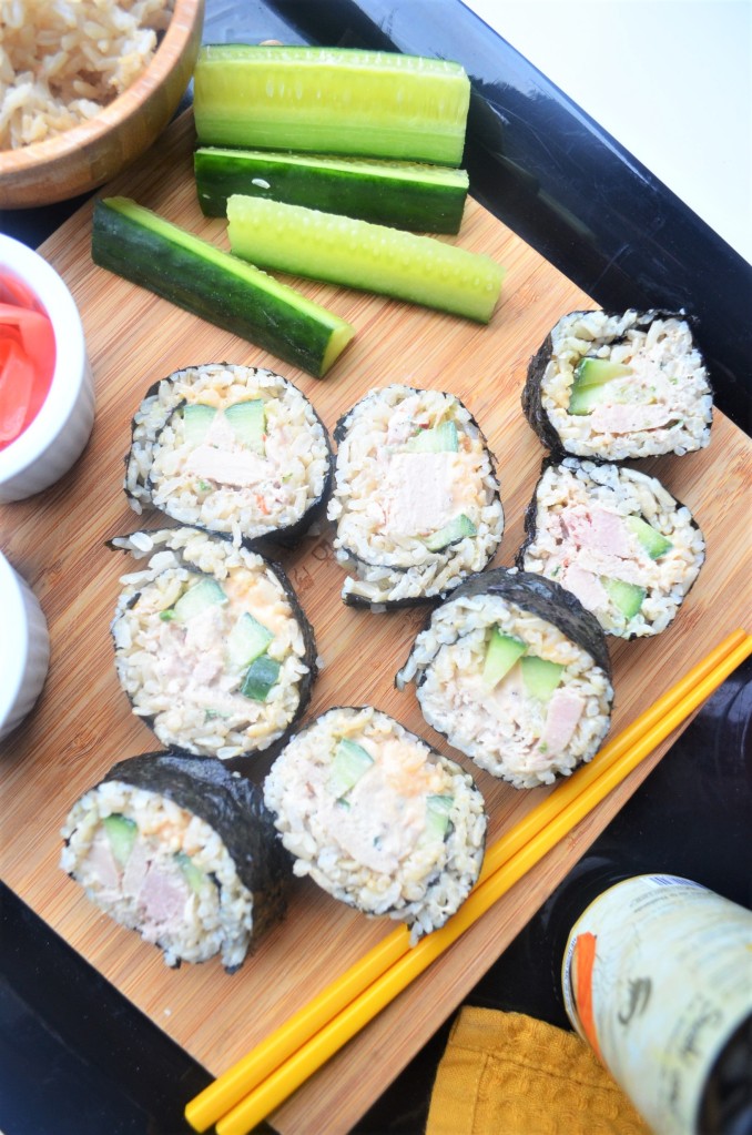 Tuna Brown Rice Roll By SweetNSpicyLiving
